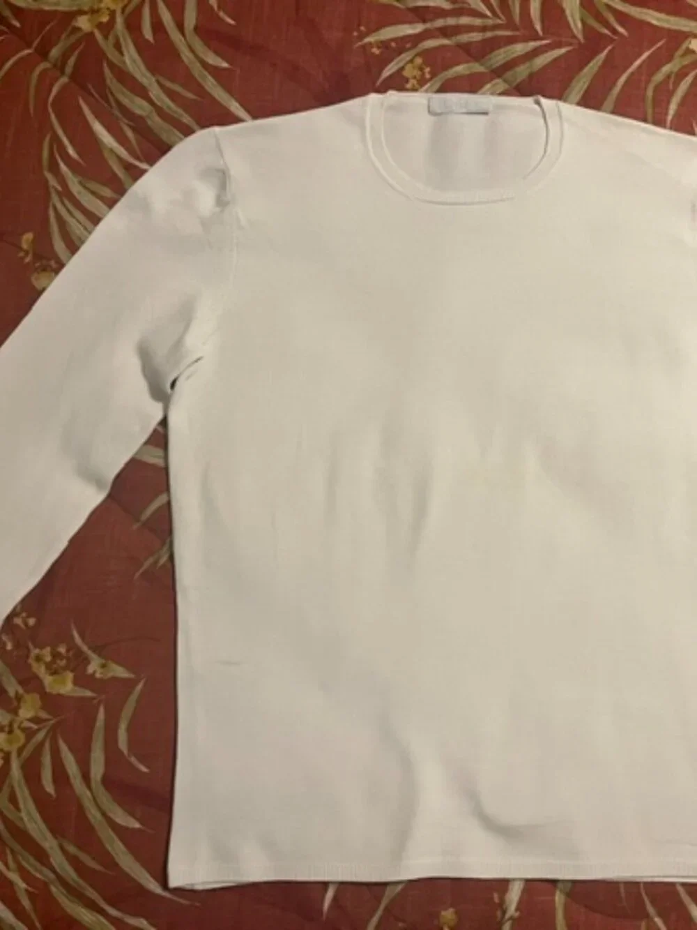 Amazing Vintage PRADA cream cotton sweater size 48 (IT)/38 (US)